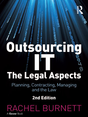cover image of Outsourcing IT--The Legal Aspects